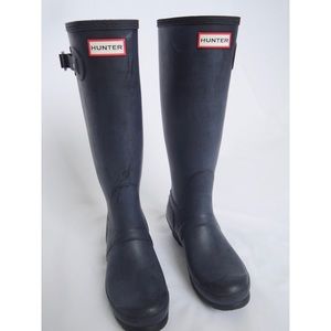 Hunter Original Tall Rain Boot Washed Blue